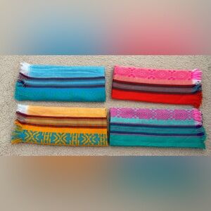 Colorful Mexican Woven Napkin Set of 4